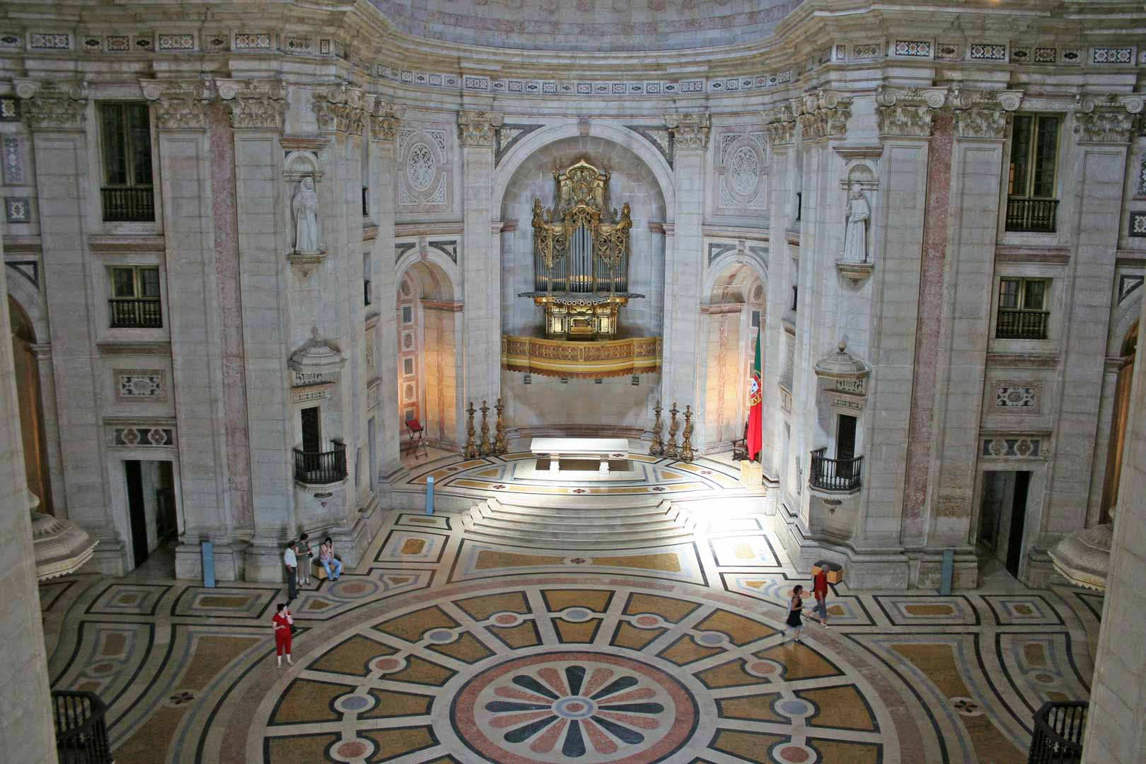 main hall of the panteao nacional lisboa