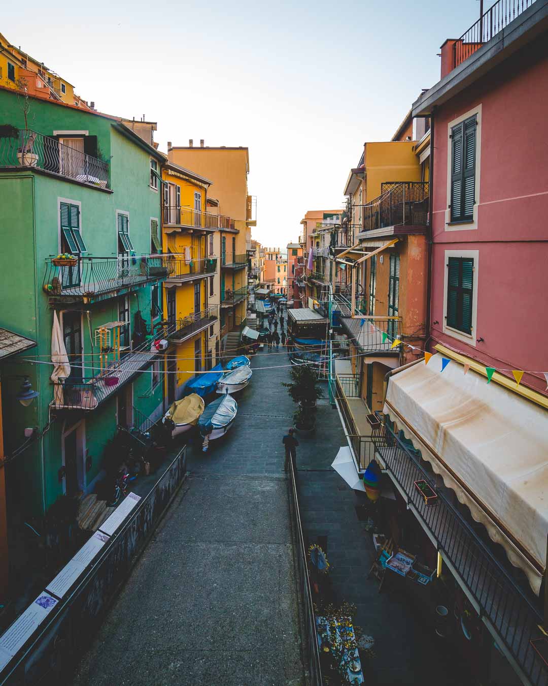 the streets of manarola cinque terre