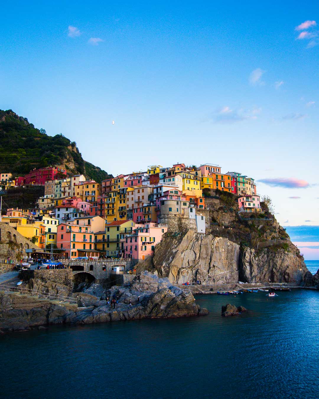 colorful houses of manarola cinque terre italy