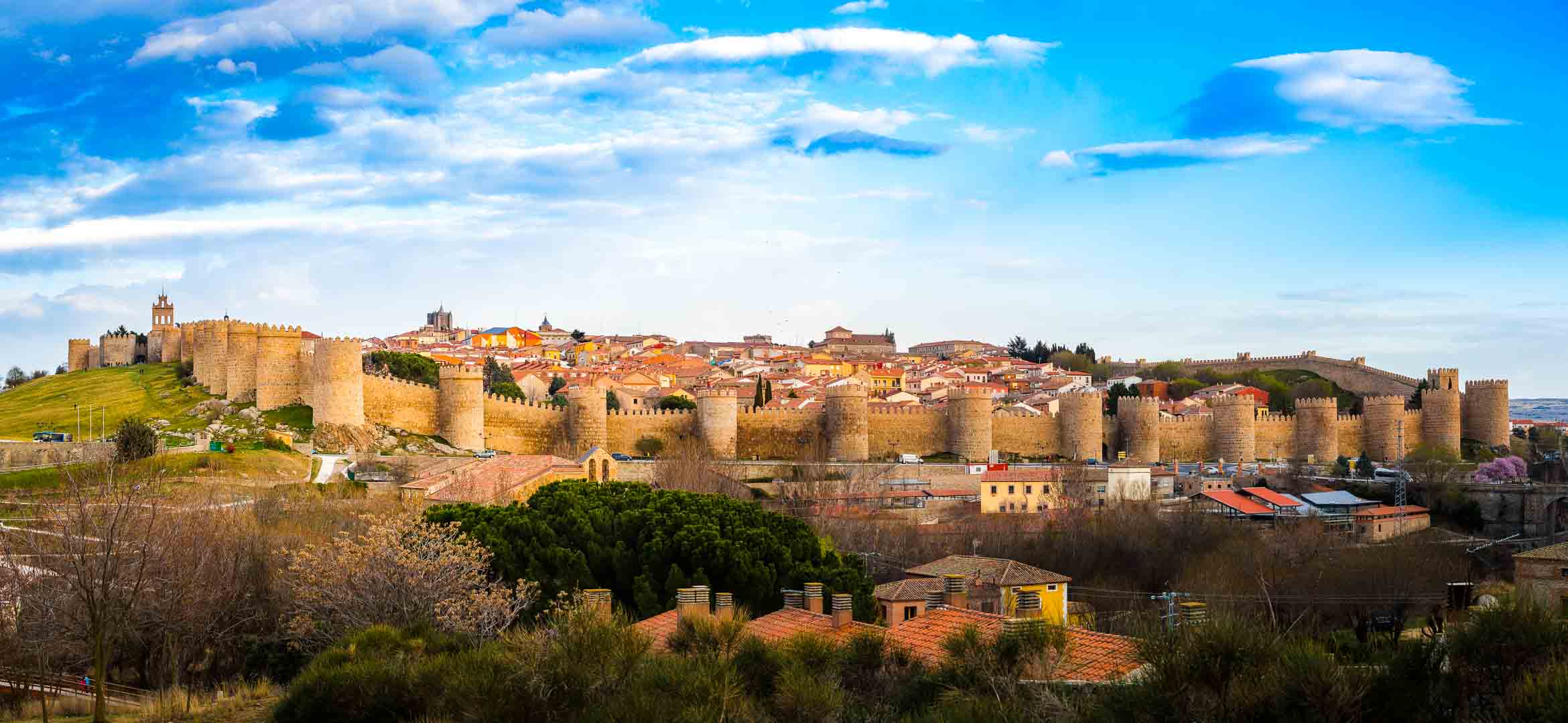 panorama of full view from avila mirador