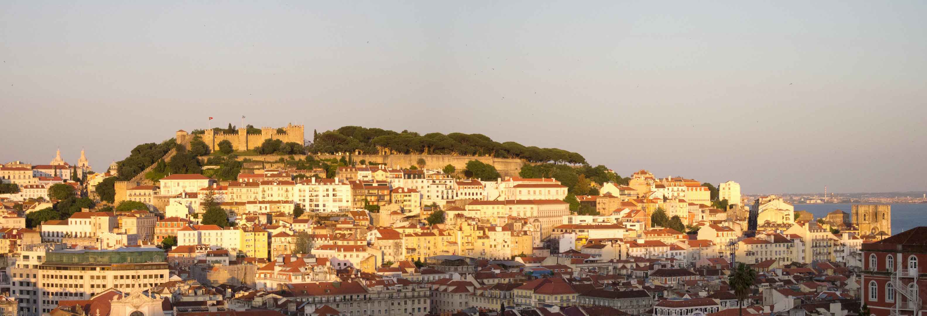 miradouro de sao pedro de alcantara at sunset lisbon