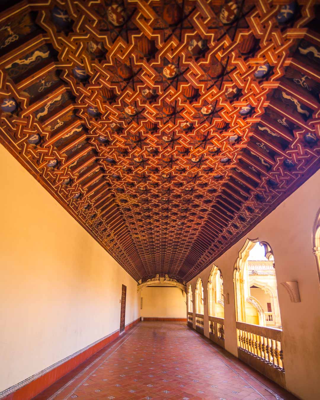 upper level of the cloister