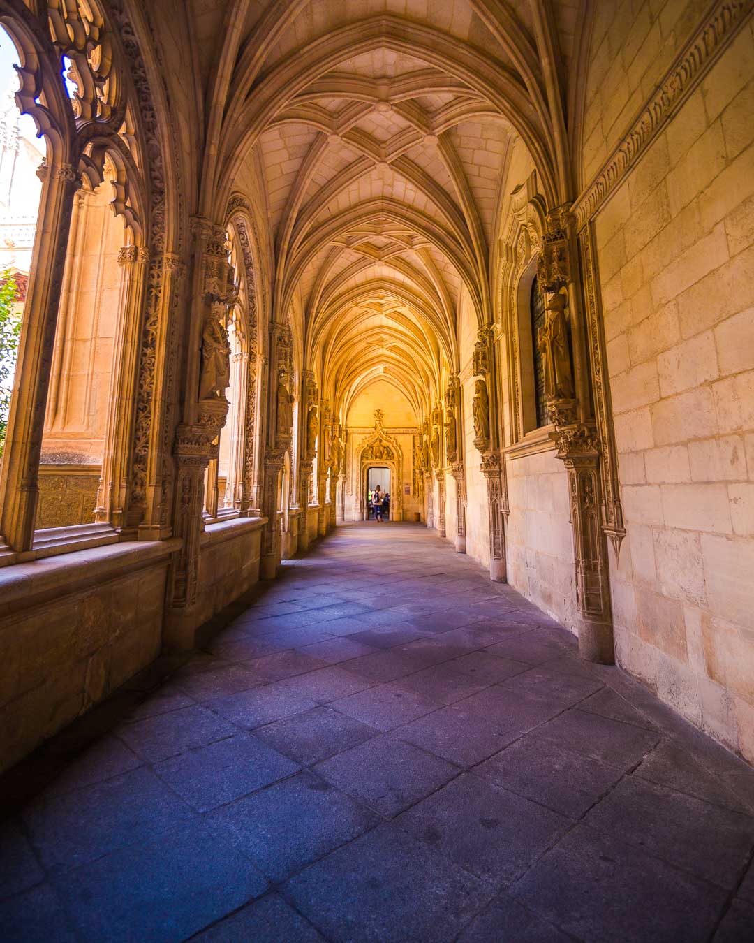 inside the cloister of san juan de los reyes toledo spain