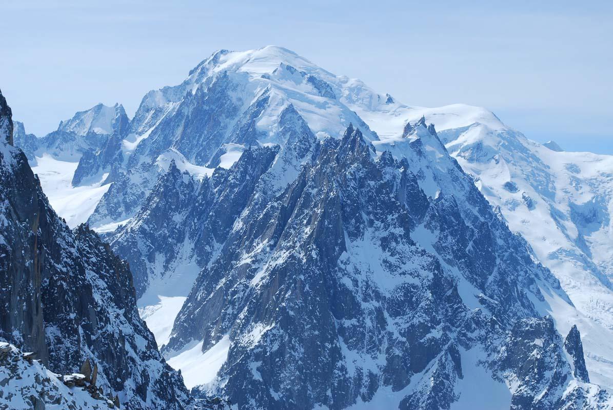 mont blanc the highest mountain in italy