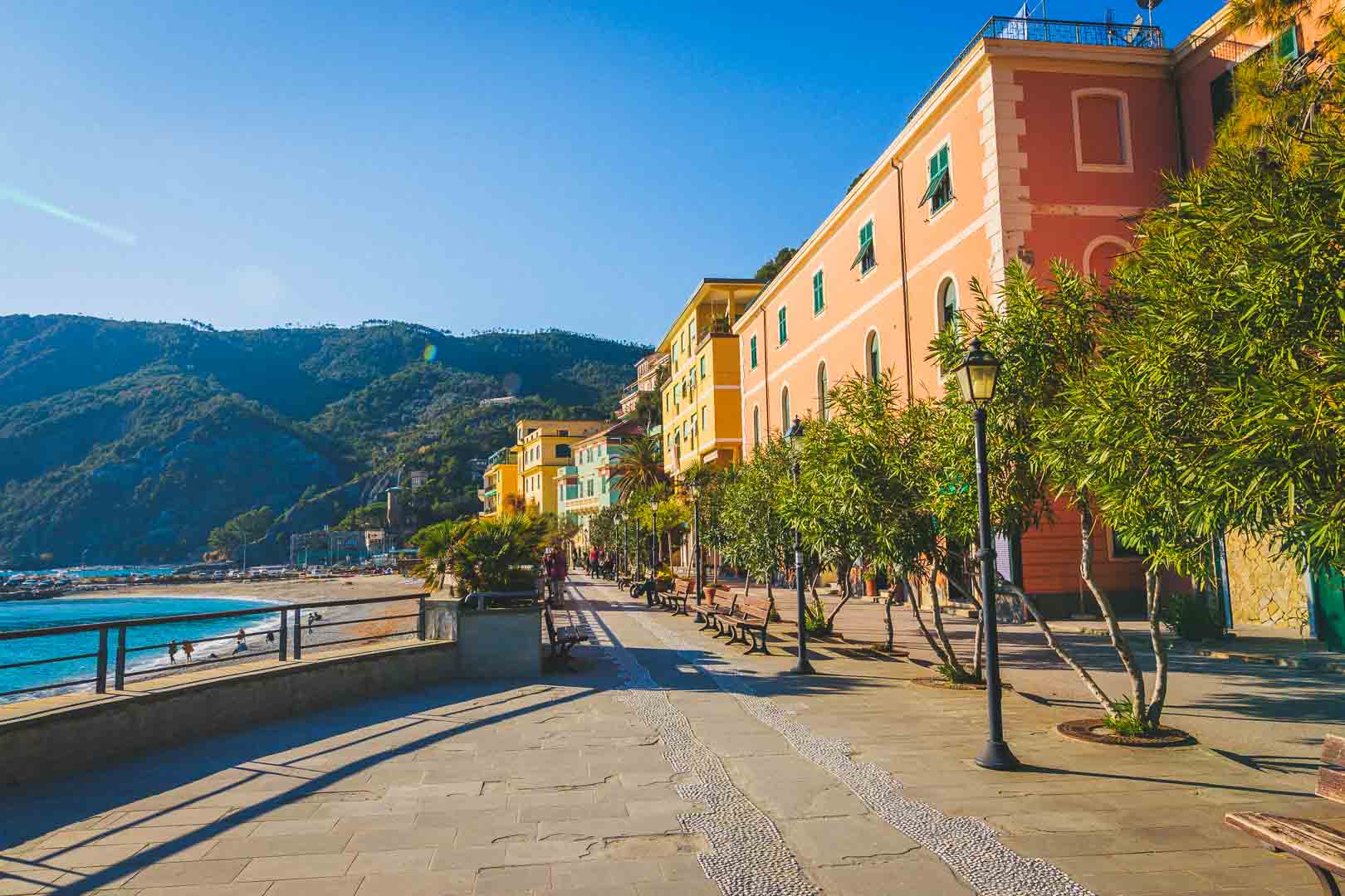 the main street of monterosso