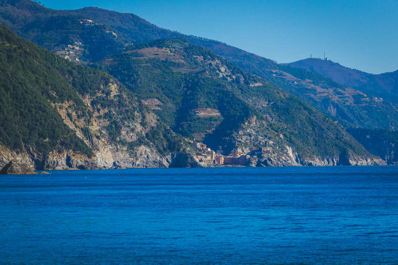 view from monterosso al mare