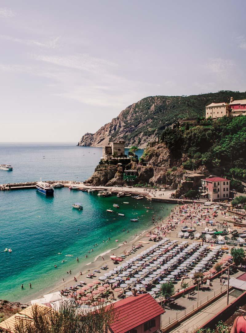 monterosso old town beach one of the best beach in monterosso al mare