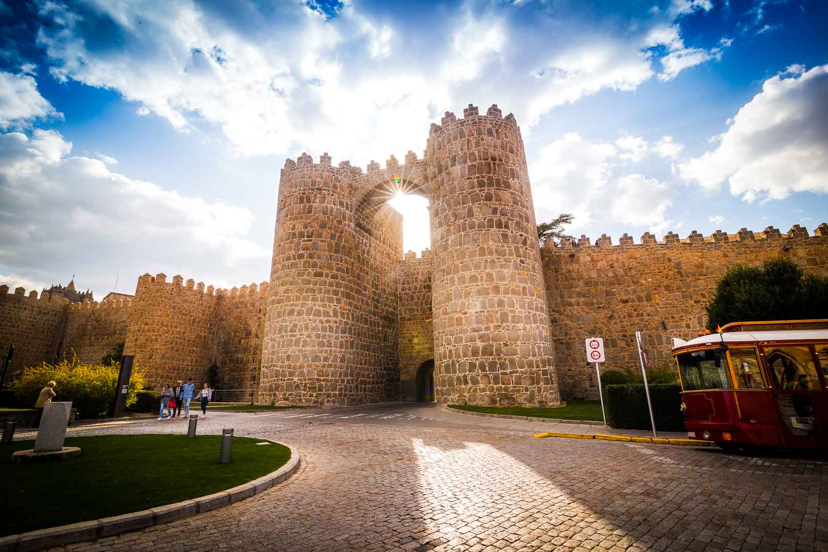 muralla de avila fortified walls of avila spain