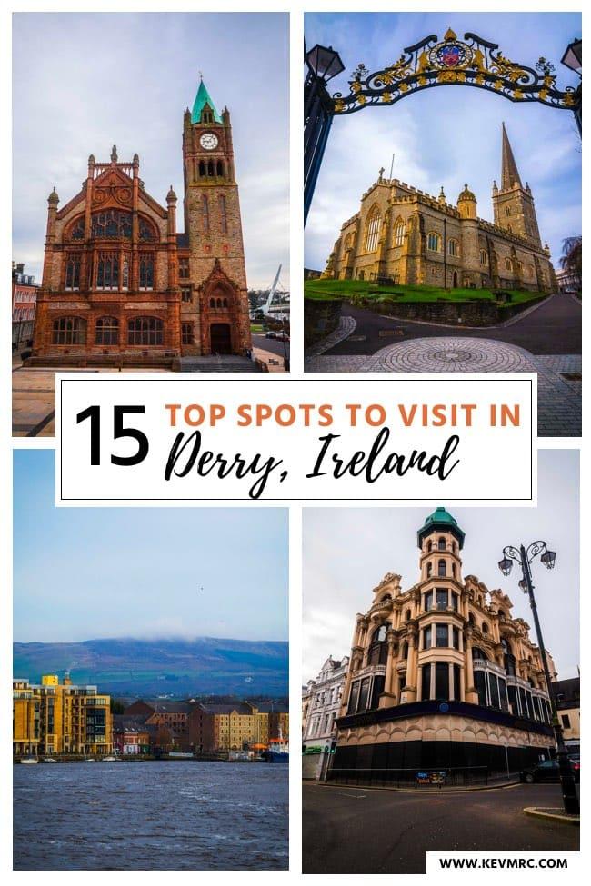 Derry Londonderry is the second biggest city of Northern Ireland, after Belfast. It’s a walled city, and there is so much history within the city walls. The question is: What are the best things to see during your stay in Derry/Londonderry? Well, that’s exactly what you’re going to see in this guide. things to do in londonderry ireland | londonderry northern ireland | londonderry ireland travel 
