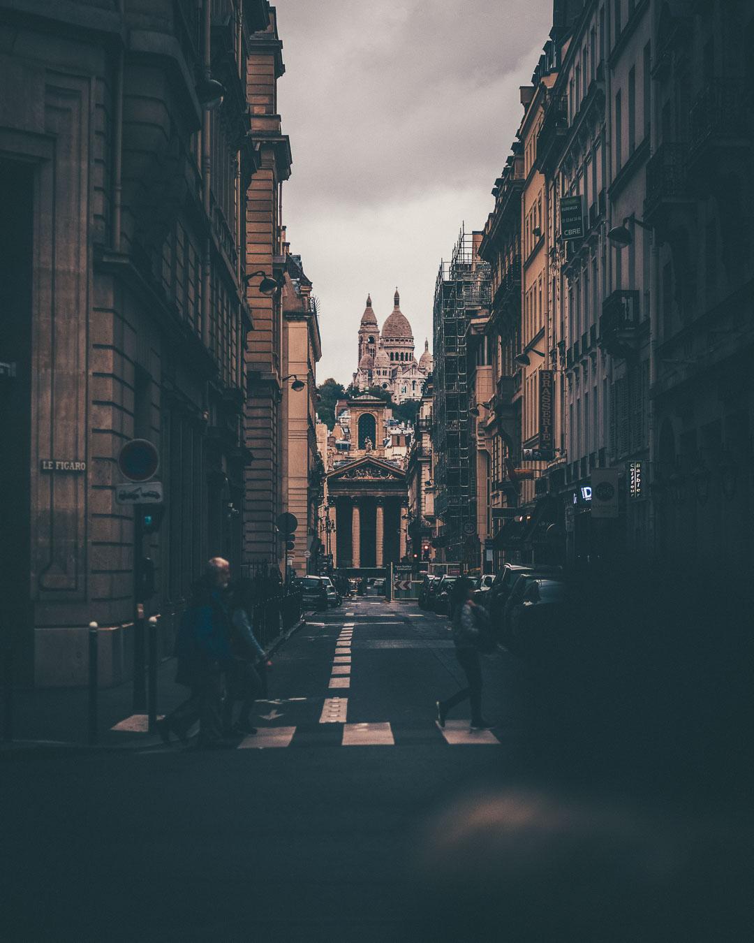 notre dame de lorette and the sacre coeur in paris