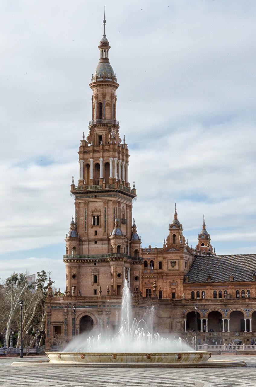 old architecture in seville during day trips from madrid to seville