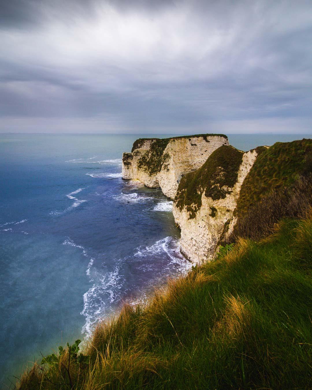 sea stacks from the side