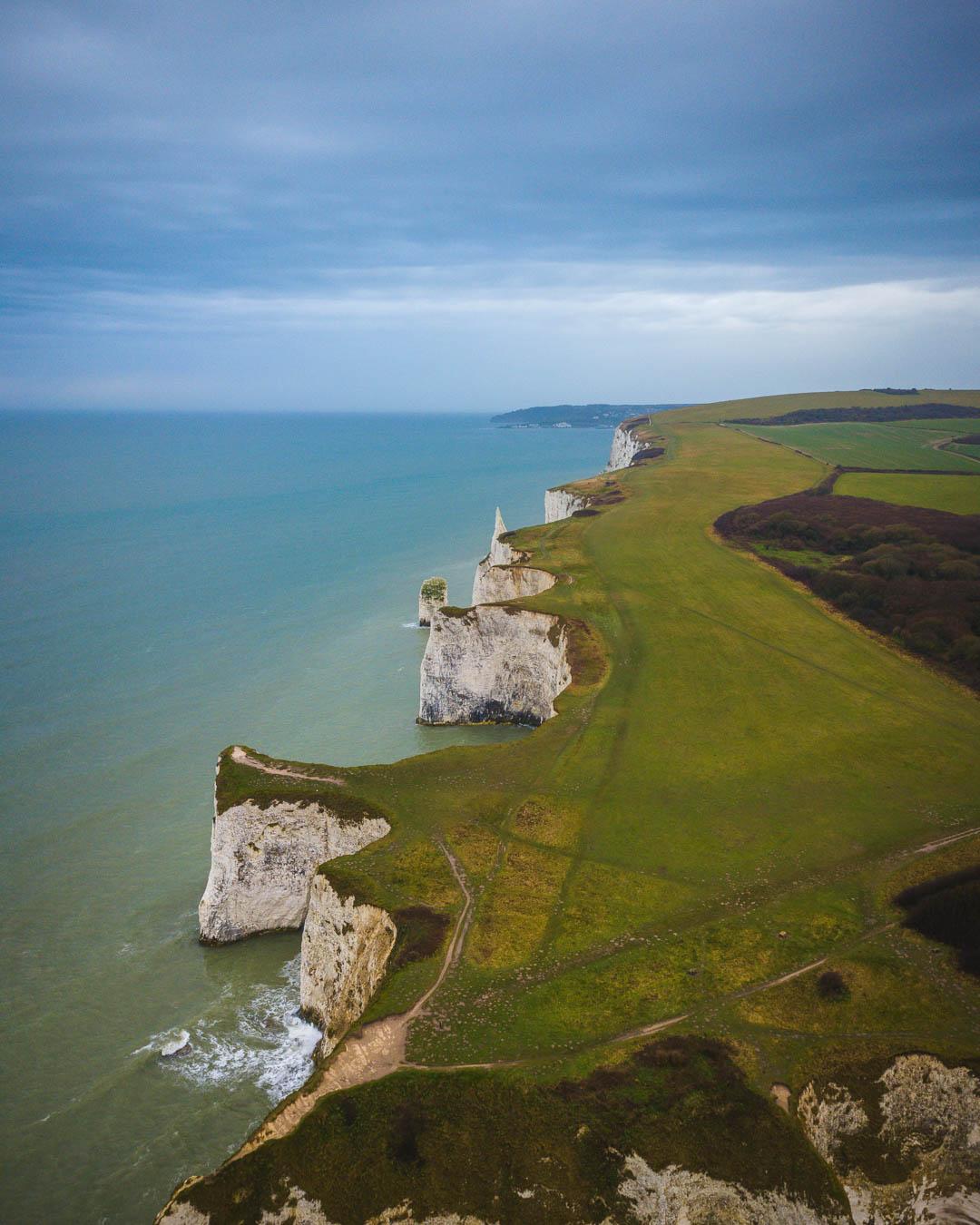 coastline at old harry rocks