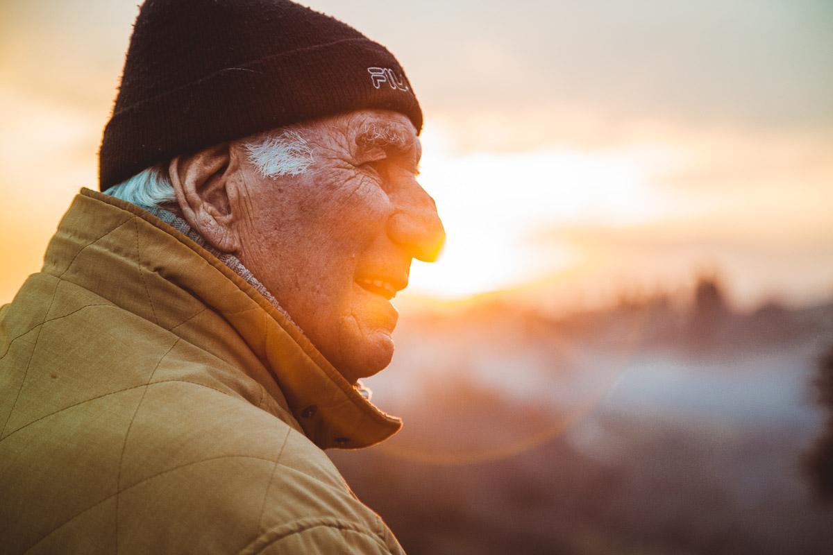 old man in italy