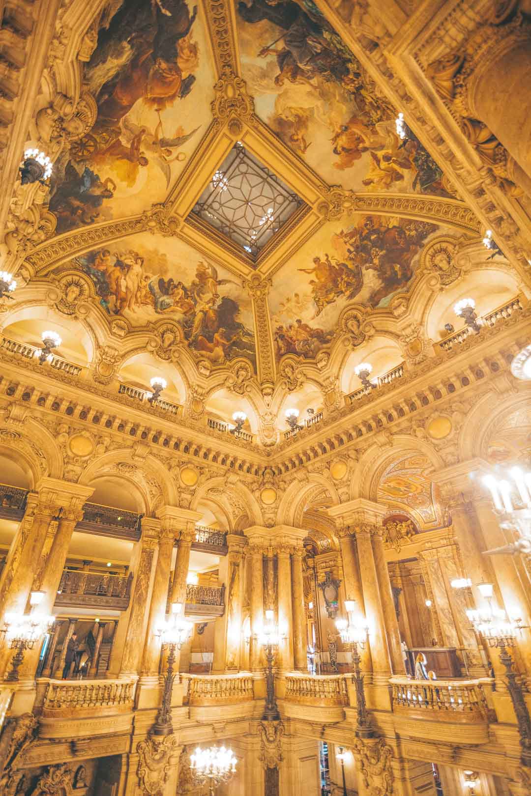 rooftop of palais garnier