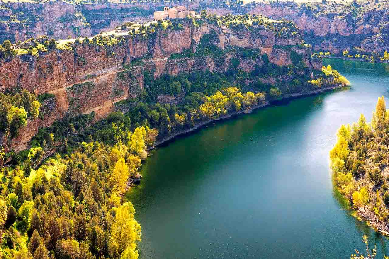 parque natural de las hoces del rio duraton spain