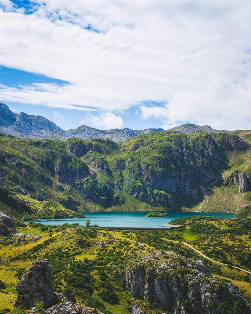 lago del valle near the valle del lago somiedo national park