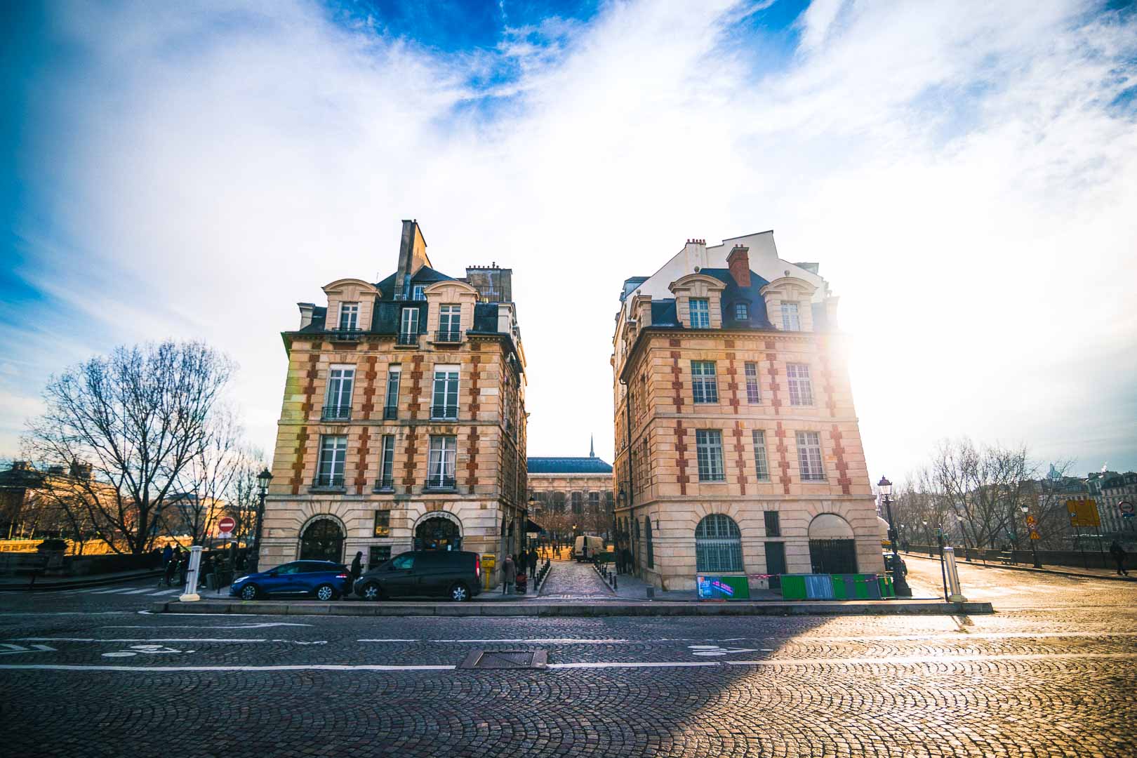 place dauphine from the streets of paris