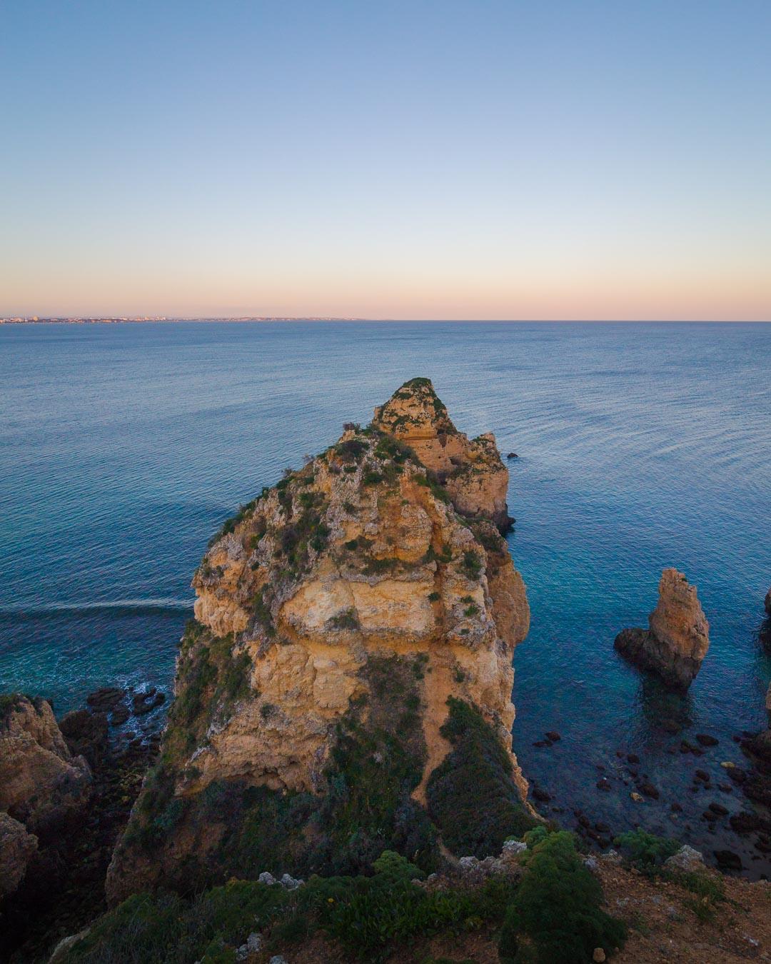 cliffs of ponta da piedade