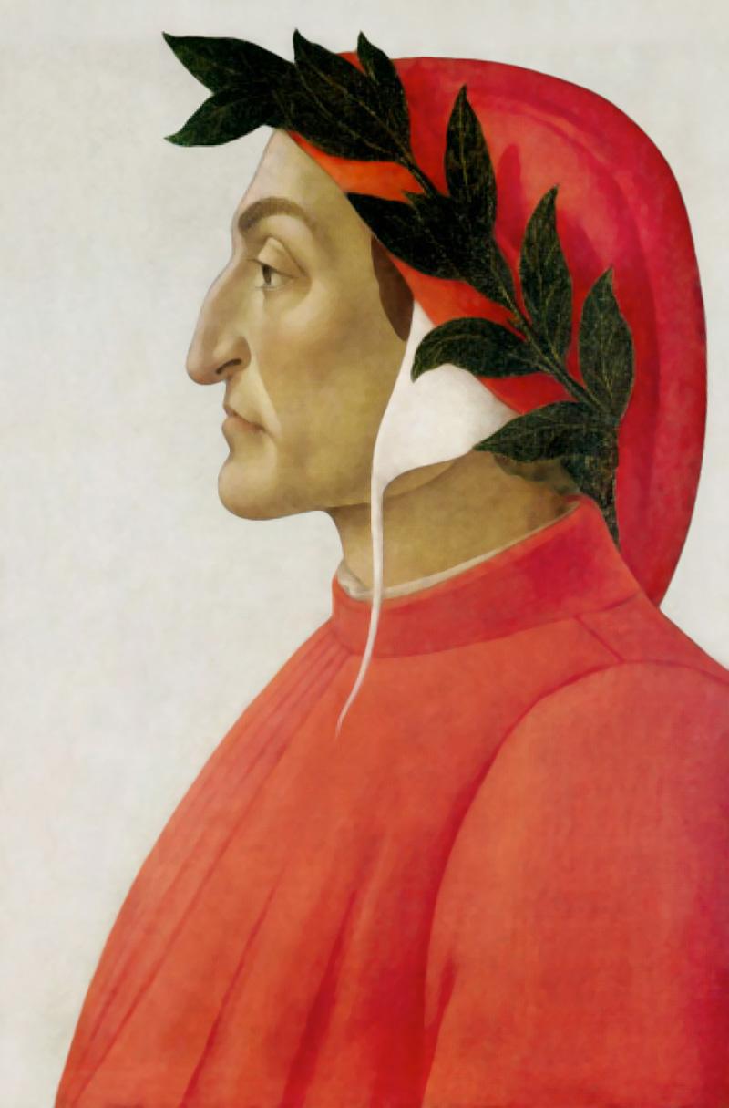 portrait of dante alighieri