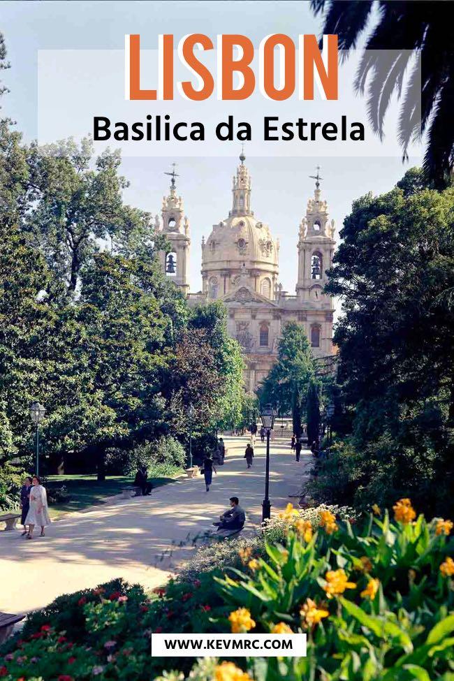 The Basilica da Estrela is a gem of baroque architecture in Lisbon, Portugal. The basilica is deemed as the most beautifully decorated church of Lisbon, and you can even access the rooftop! Want to visit for yourself? This guide has everything you need to know to plan your visit. Let’s jump right in! #portugaltravel #springbreak