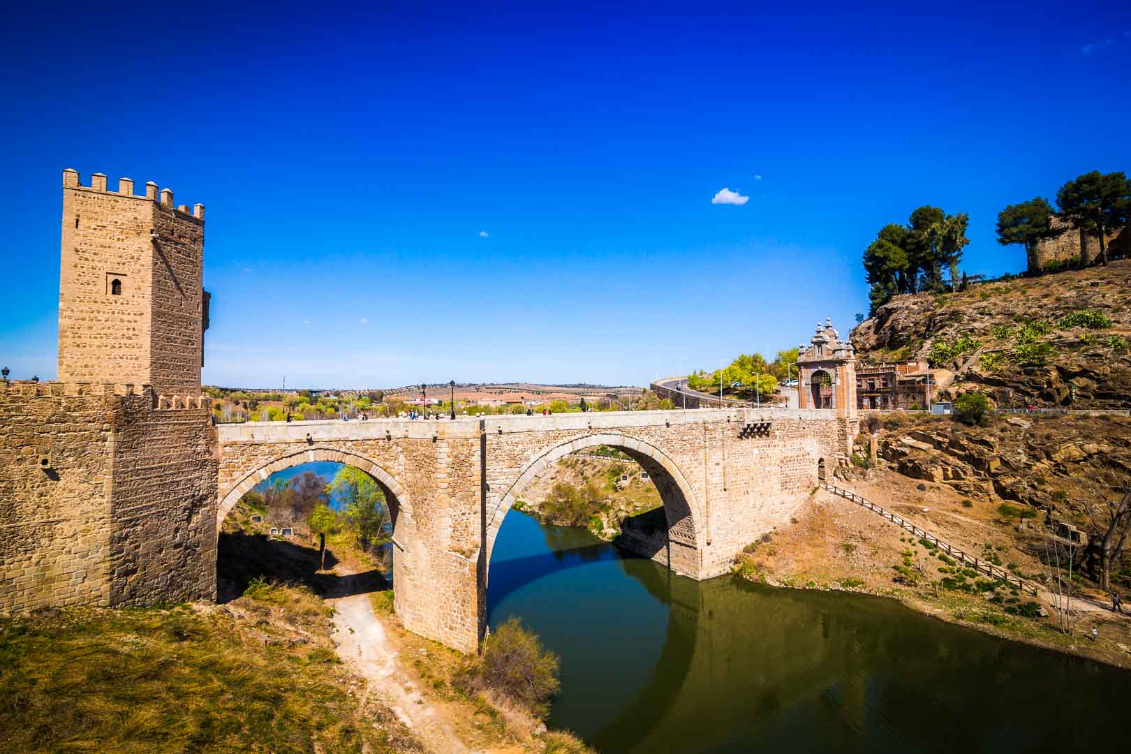 el puente romano de alcantara