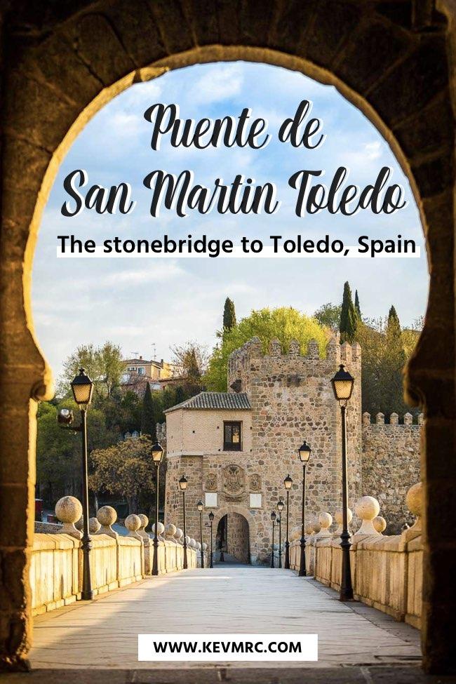 puente de san martin toledo the stonebridge to toledo spain