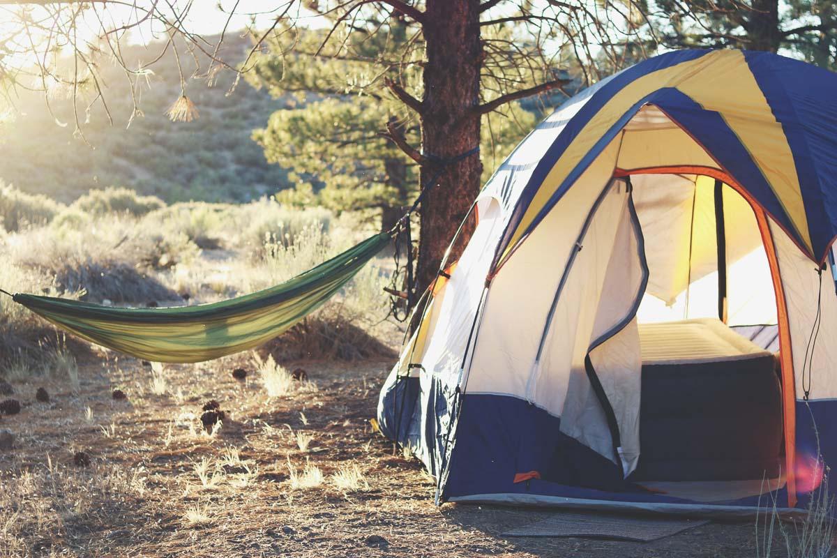 queen size mattress in a best four man tent