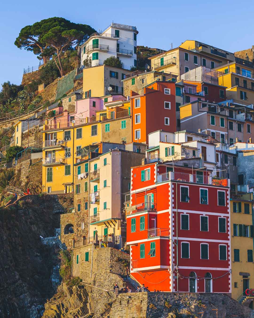 the colorful houses of riomaggiore cinque terre