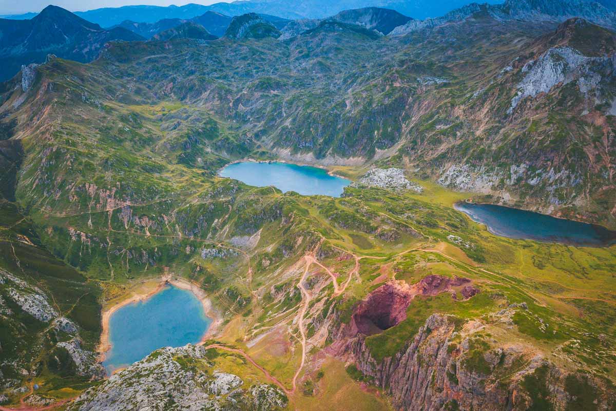 ruta lagos de saliencia asturias spain