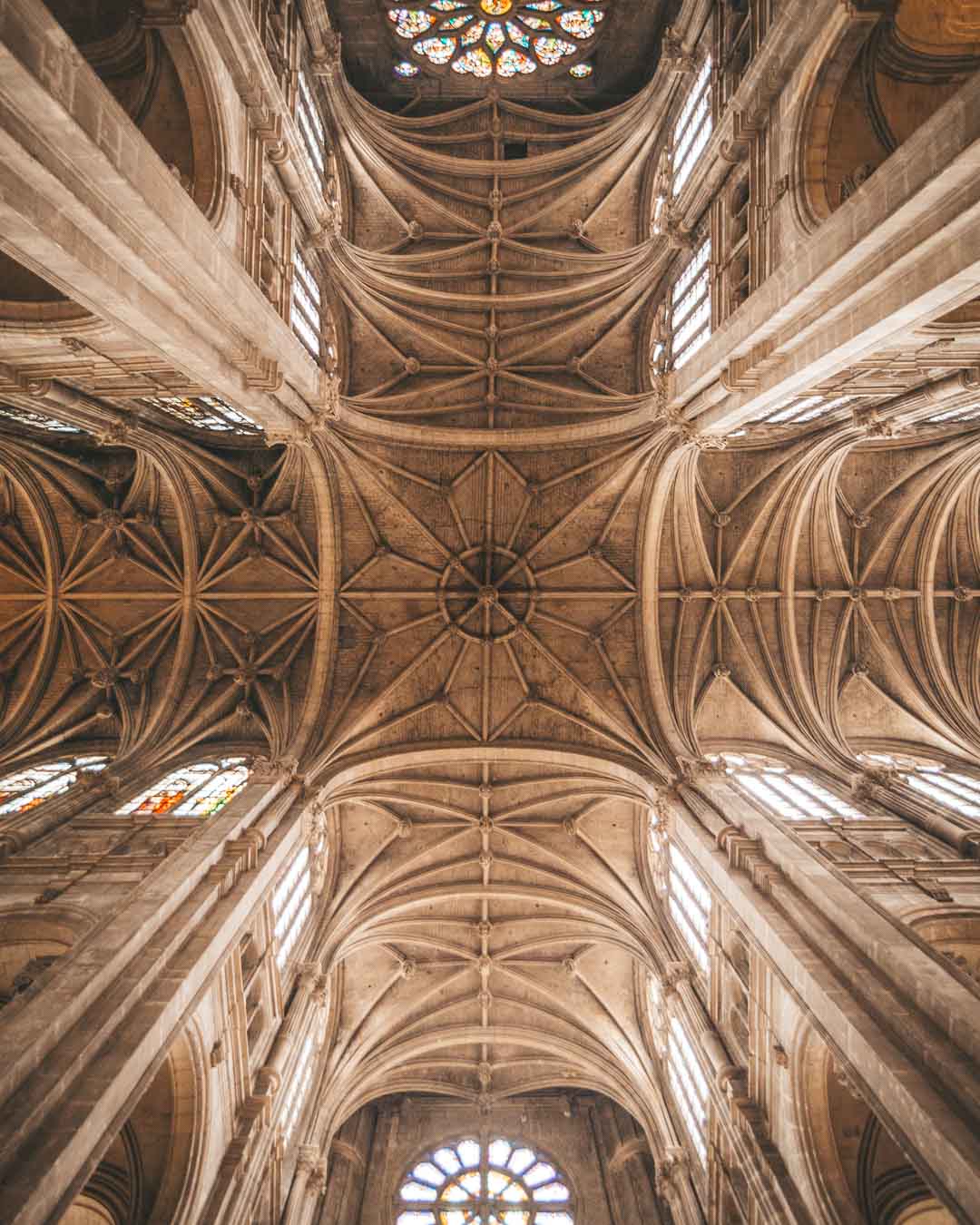 saint eustache church ceiling masterpiece