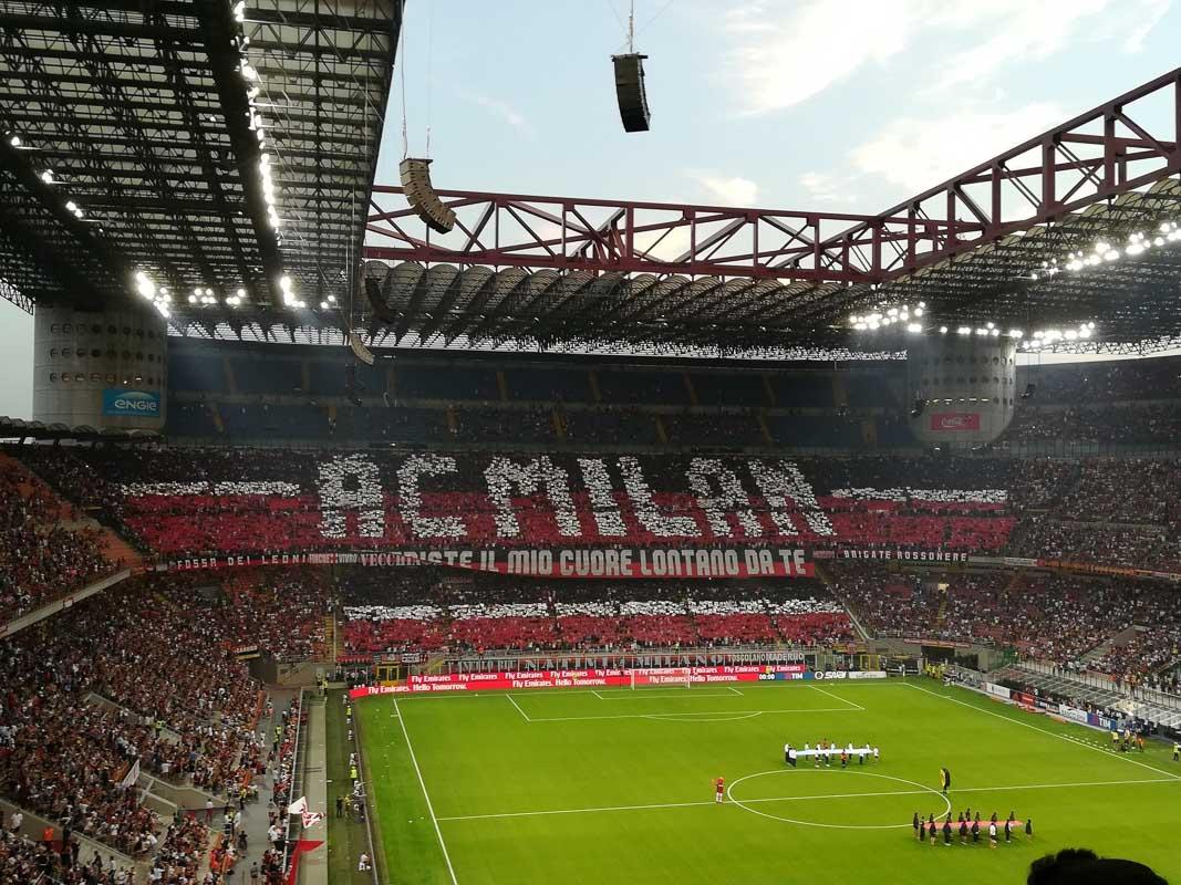 san siro stadium in milan italy