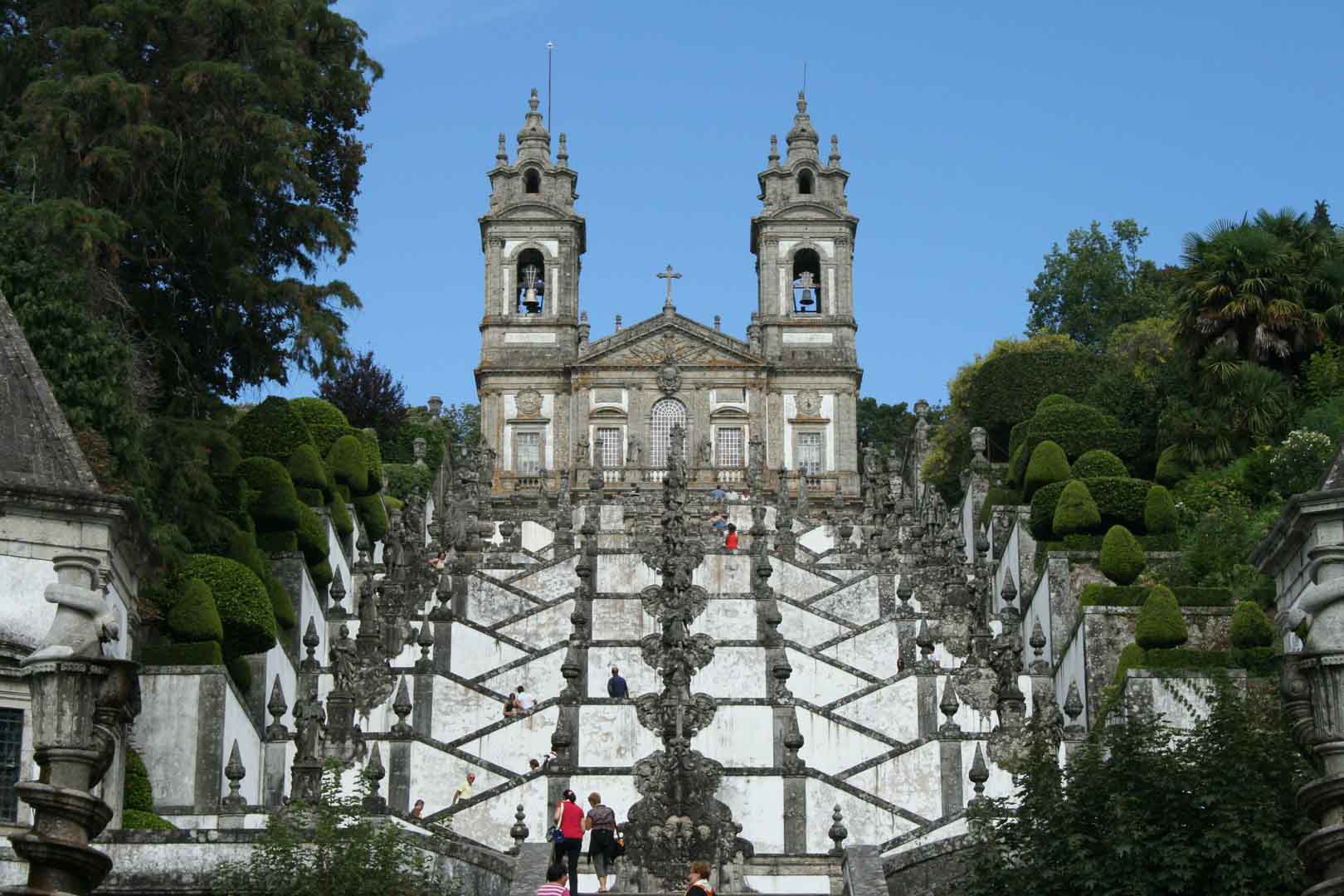 santuario bom jesus do monte in braga portugal