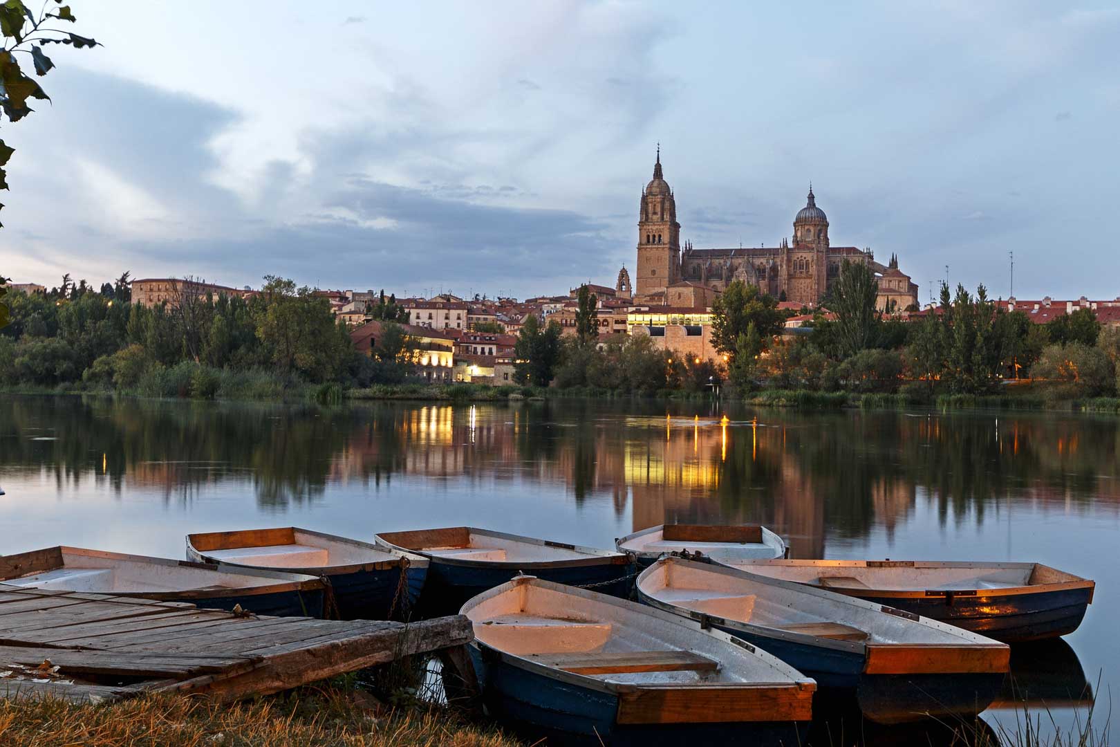 seeing salamanca from the river during a day trip to salamanca from madrid