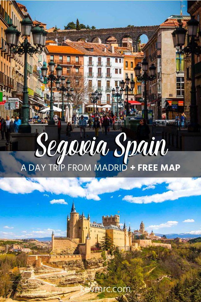 segovia day trip from madrid spain