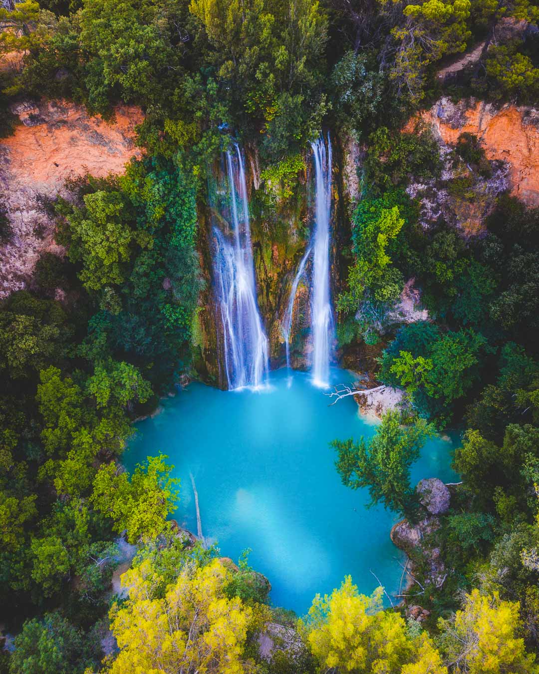 sillans la cascade var france from the sky