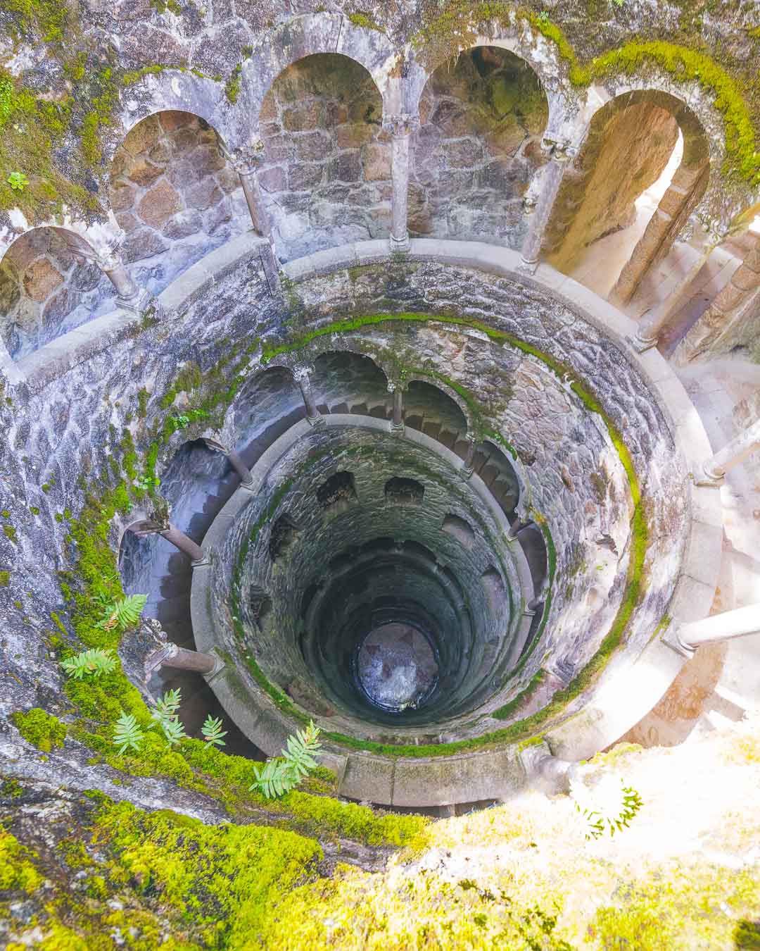 initiation well in quinta da regaleira after photo