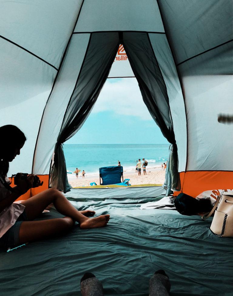 4 man 2 room tunnel tent