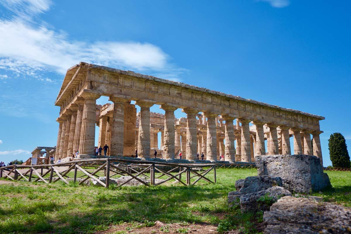 temple of neptune in sicily italy