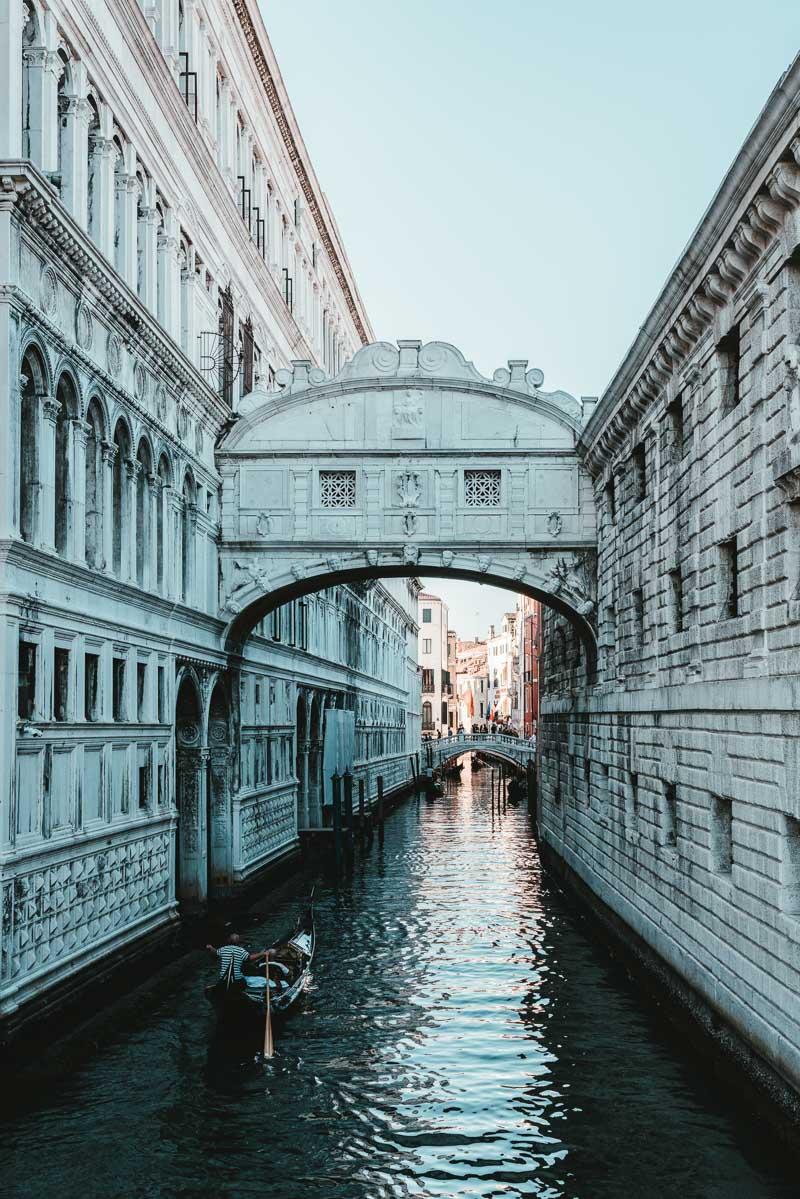 the bridge of sighs in venice