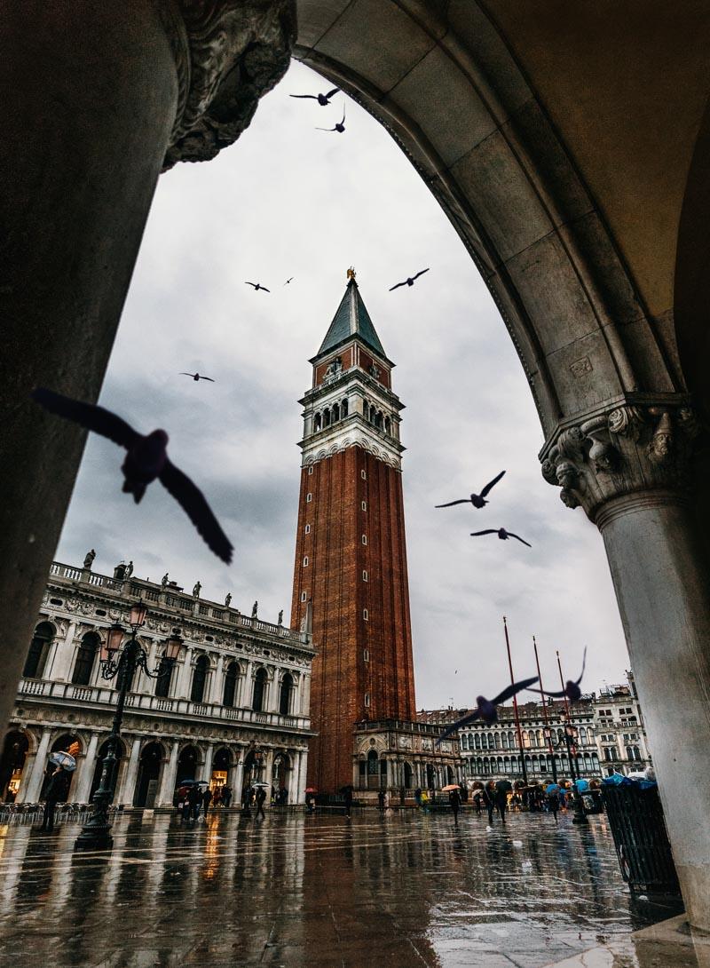 the campanile di san marco in venice