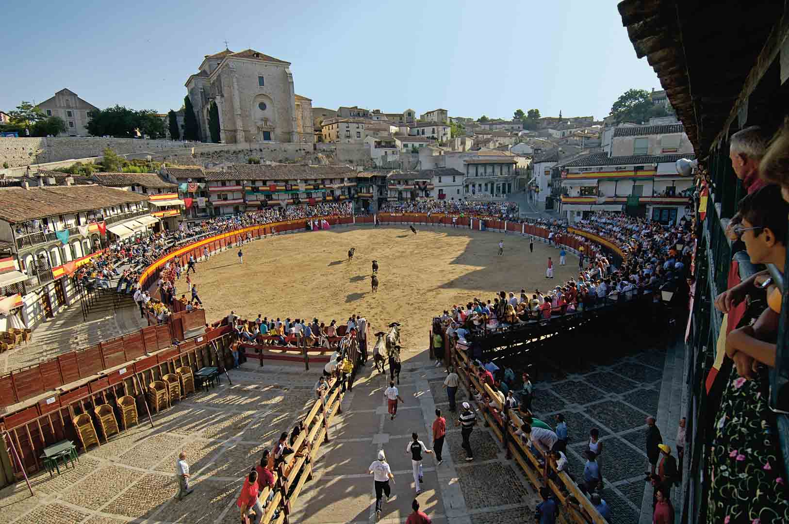 the main square in chinchon