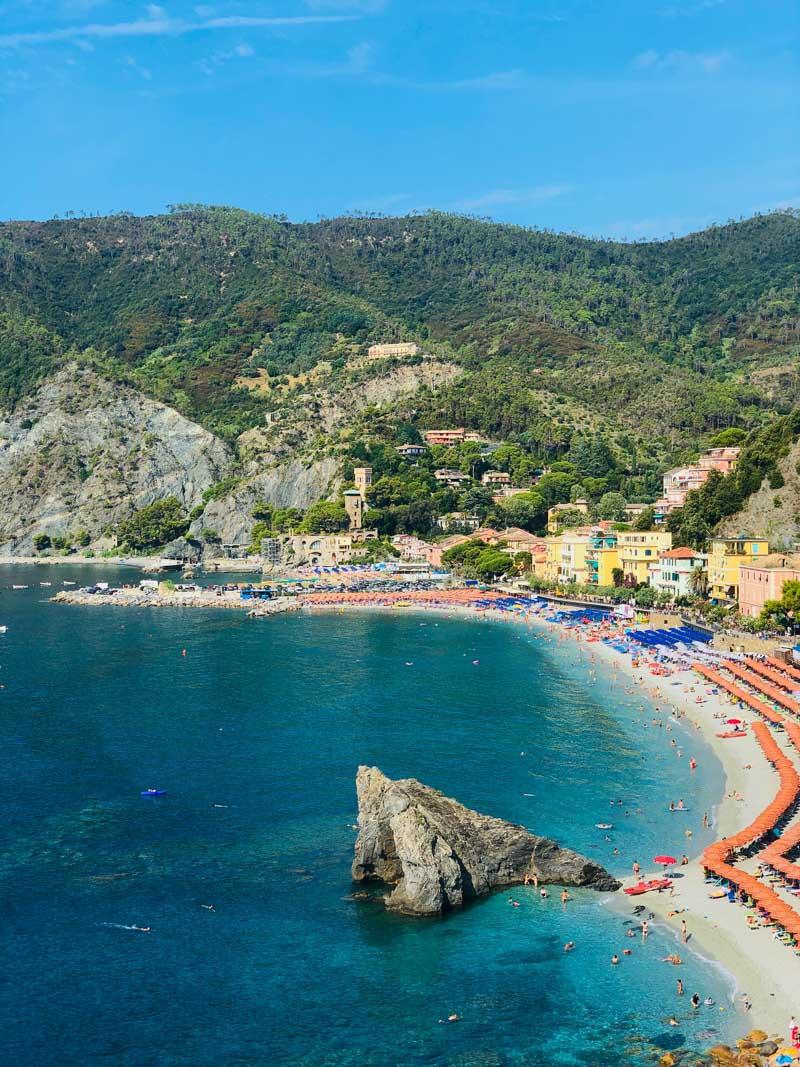 the monterosso beach of fegina the best monterosso al mare beach