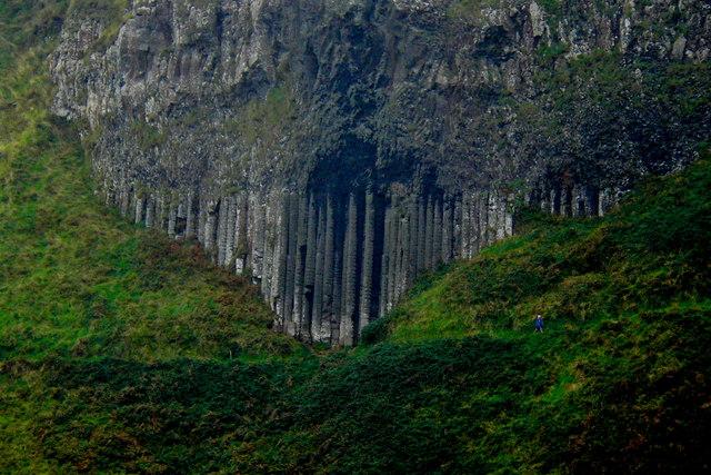 the organ at the giants causeway