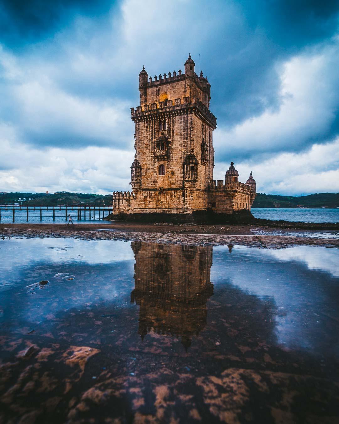 the torre de belem lisboa portugal