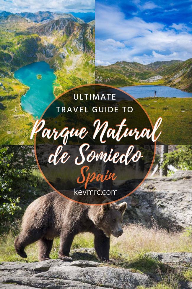 The ultimate travel guide to the Parque Natural de Somiedo Spain. From several alpine lakes to visit and plenty of hiking trails, to a preserved wildlife & growing population of brown bears, there are plenty of things to do in the park. Let’s see everything you need to know to plan your trip to Somiedo! Best things to do in Spain | Spain bucket list | Best things to do in Asturias | Hiking in Spain | What to do in Asturias #spaintravel #asturias #somiedo