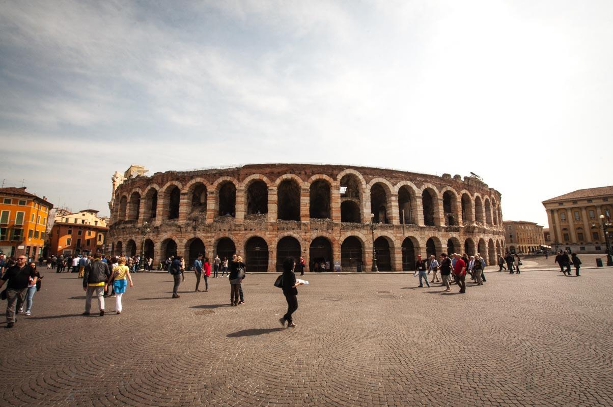 the verona arena is the third largest roman amphitheater in italy one of the interesting facts about verona italy