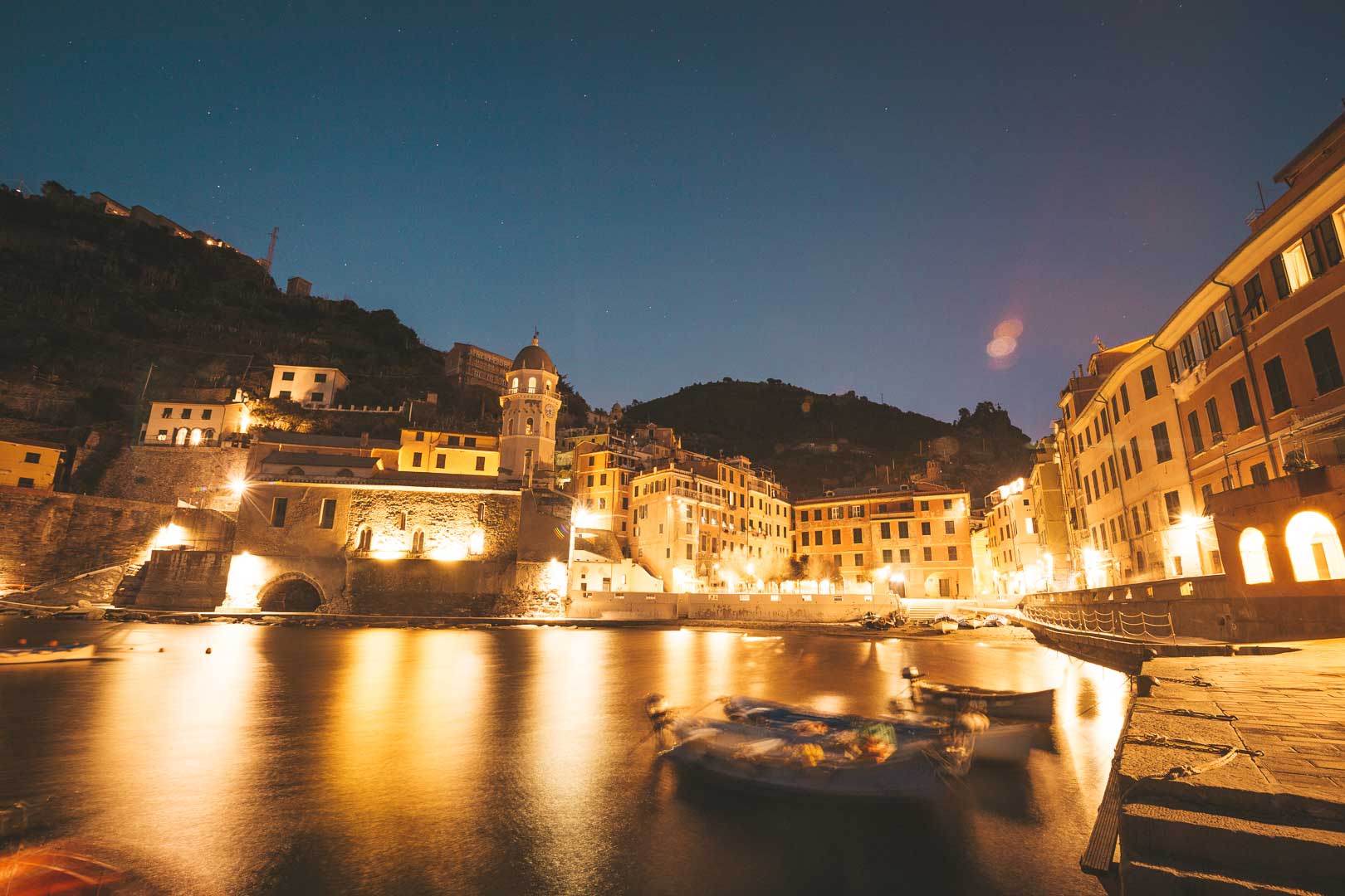 vernazza harbor