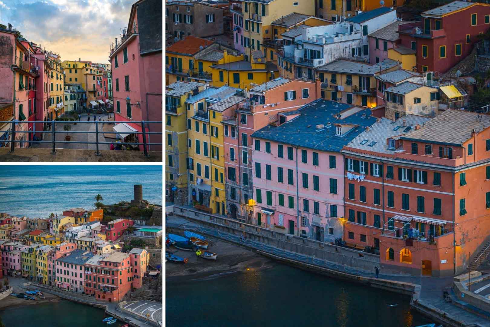 vernazza cinque terre italy collage-2