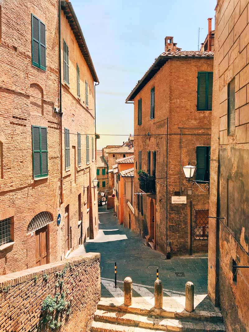 village in the province of siena in tuscany italy